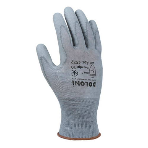 Рабочие перчатки DOLONI 4572 трикотажные с полиуретановым покрытием размер 10